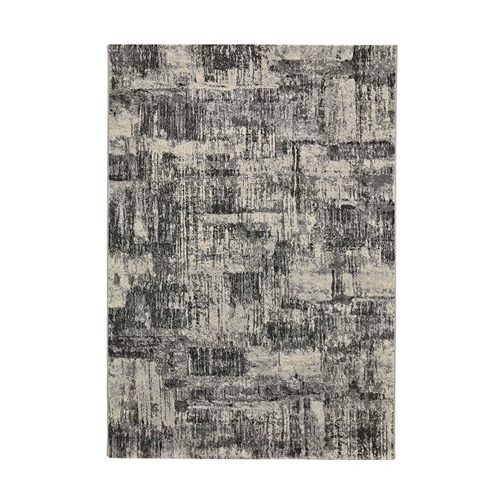 Hertex Scraper Rug in Zirconium
