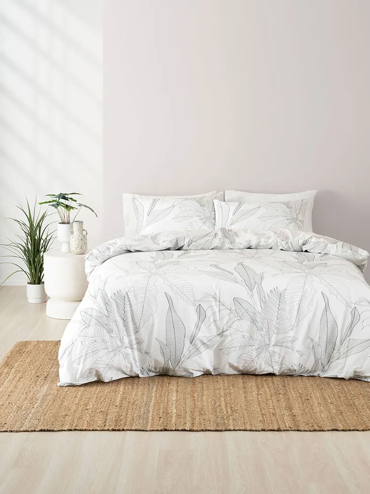 Abode–tropicacottonprintduvetcoverset