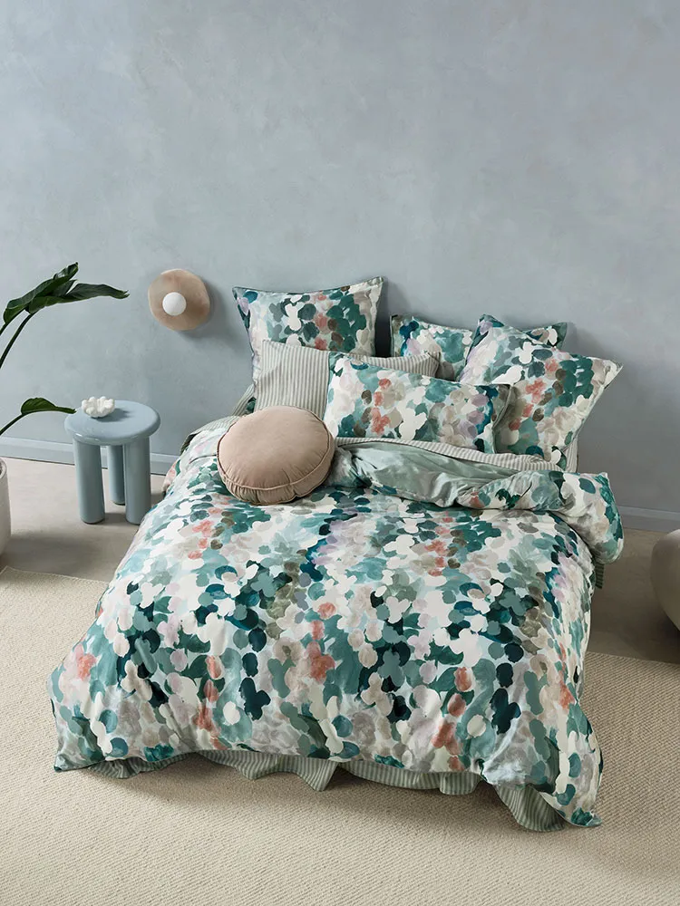 Linenhouse harrietcottonsateenprintduvetcoverset