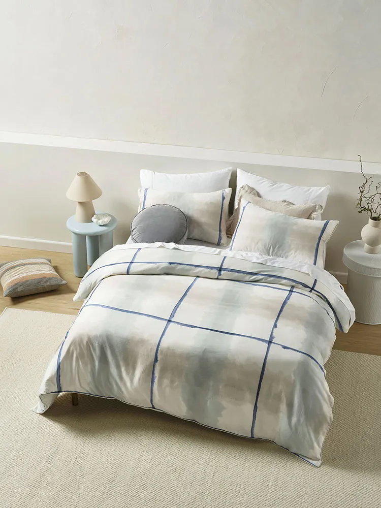 Linenhouse kindredcottonsateenprintduvetcoverset