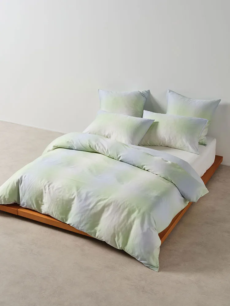 Linenhouse–sunrisecheckcottonsateenduvetcoverset