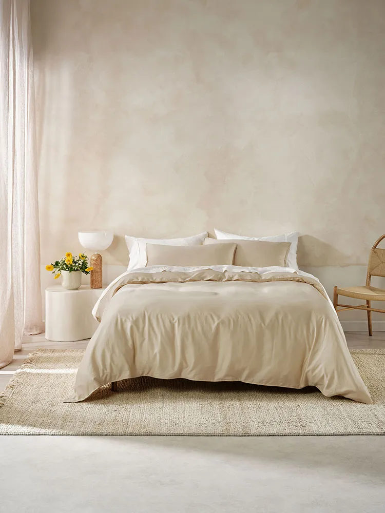 Linenhouse–surfwash400tccottonsateenduvetcover–taupe