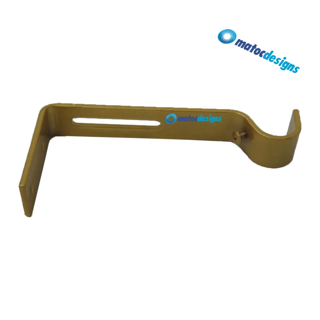 25mm Metal Multiuse Bracket - Aureate Gold