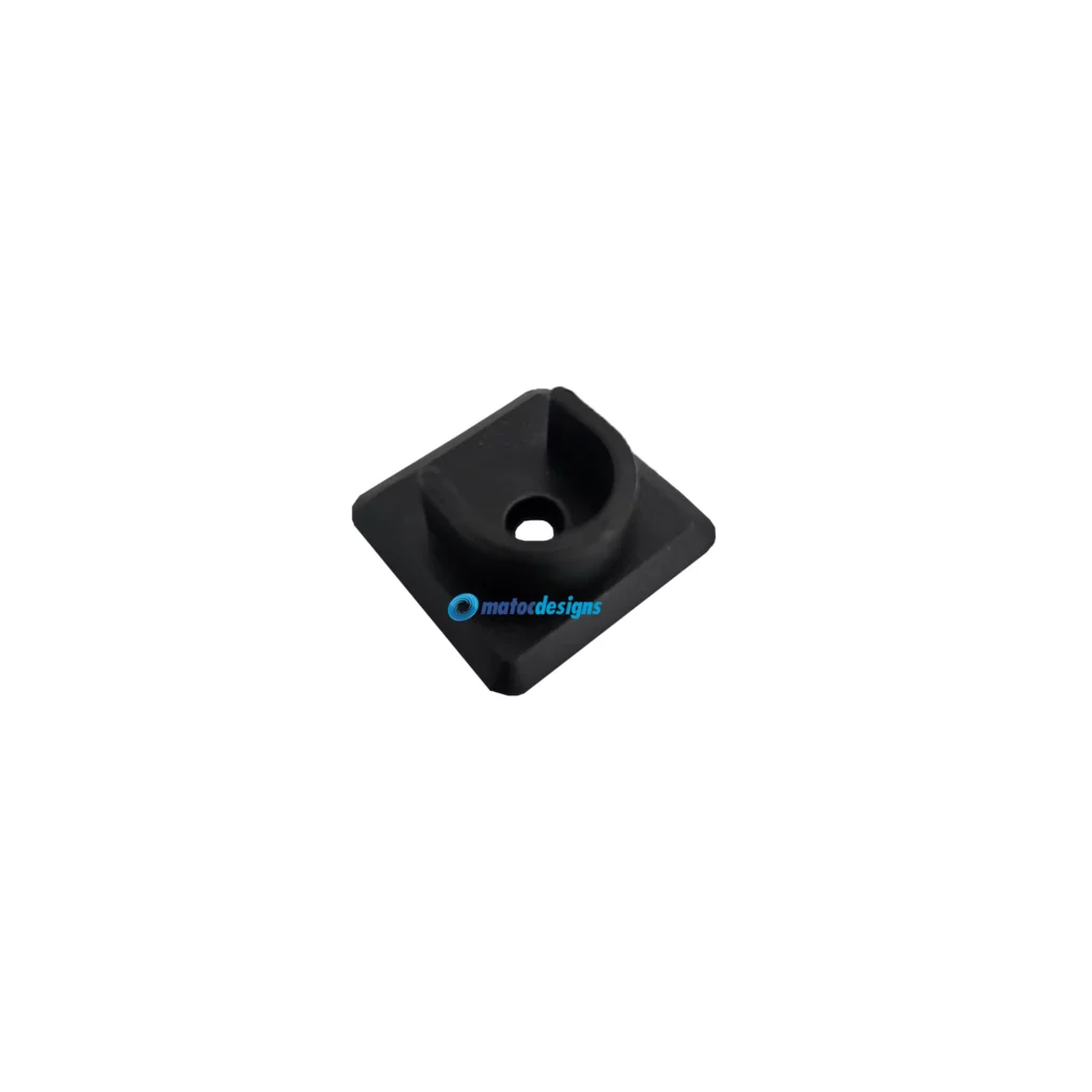 16mm PVC Inside Bracket - Black