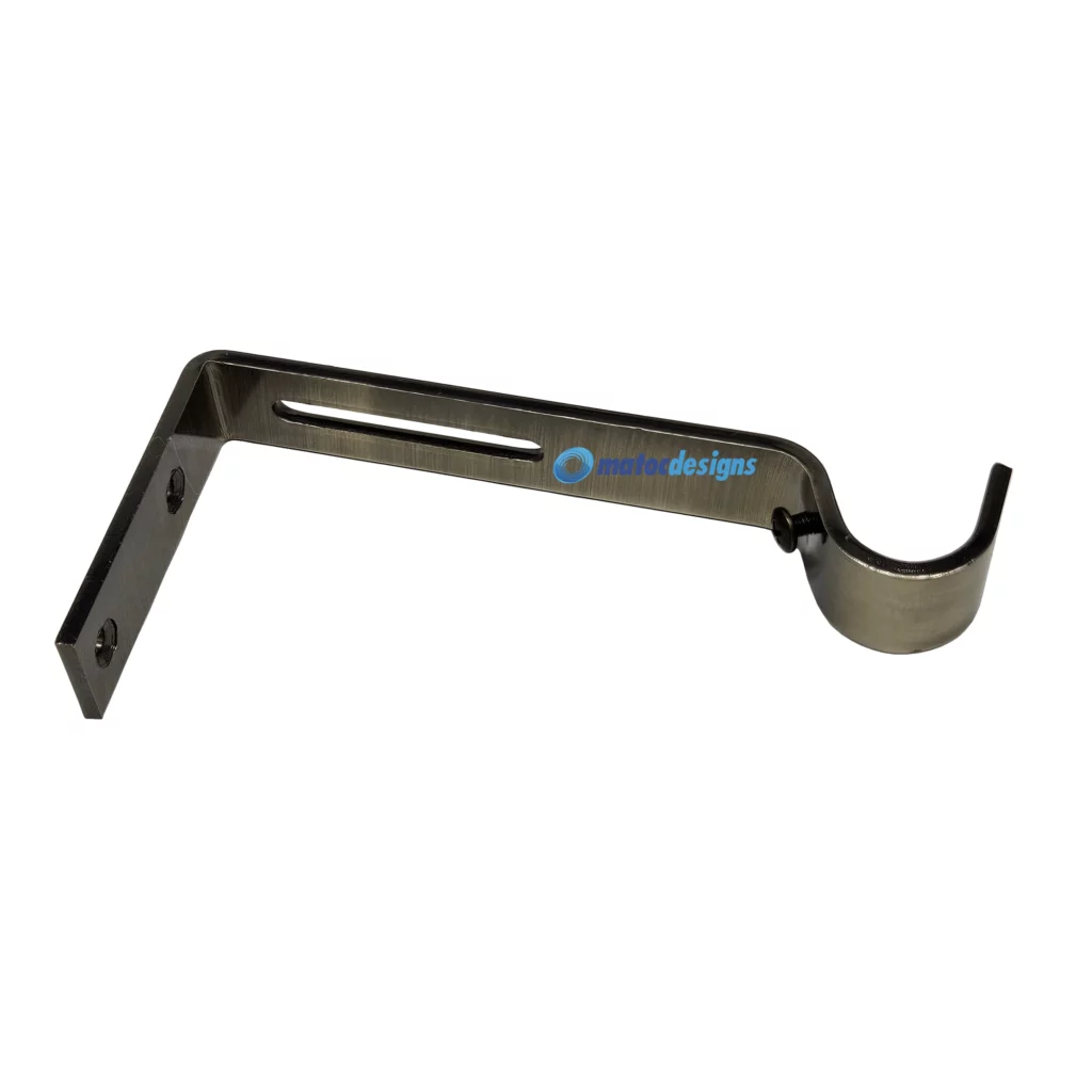 25mm Steel Multiuse Bracket - Antique Brass
